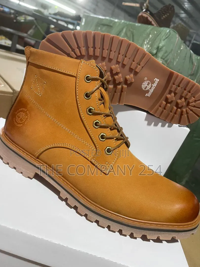 Quality Leather Casual Timberland With Rubber Sole Casual Low Boots
