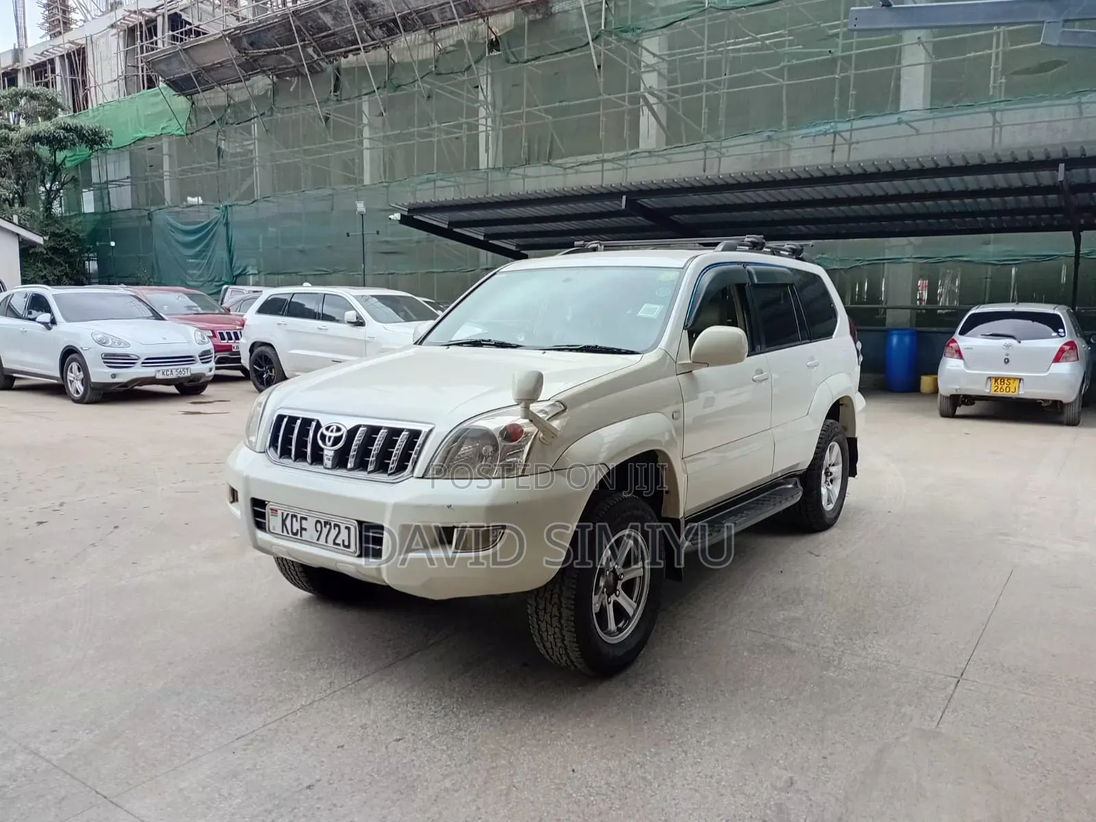 Toyota Land Cruiser Prado 2008 White