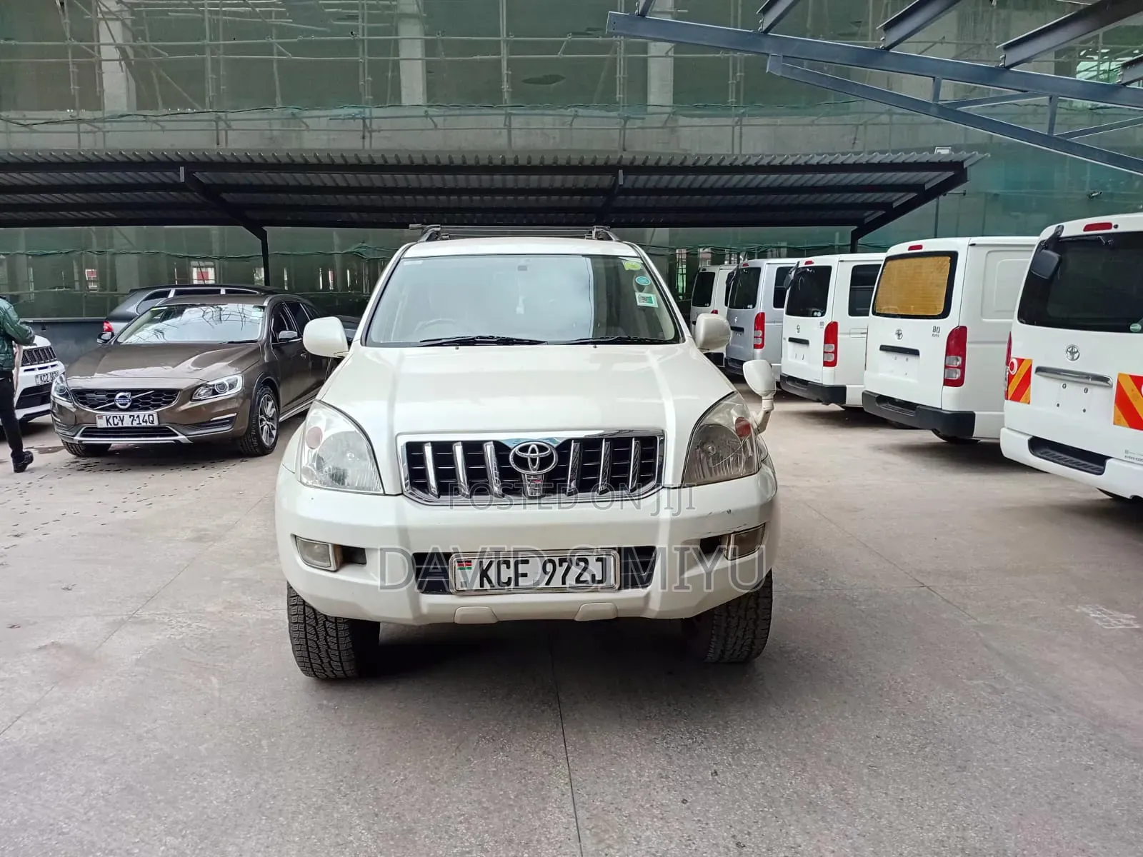 Toyota Land Cruiser Prado 2008 White