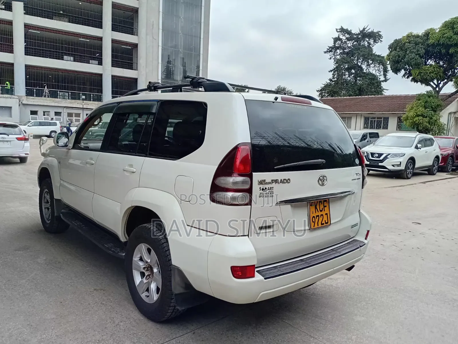 Toyota Land Cruiser Prado 2008 White