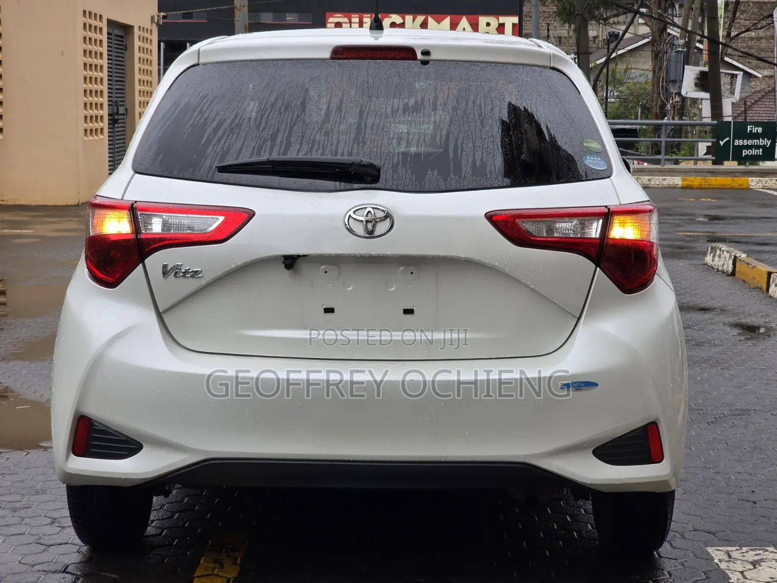 Toyota Vitz 2019 White
