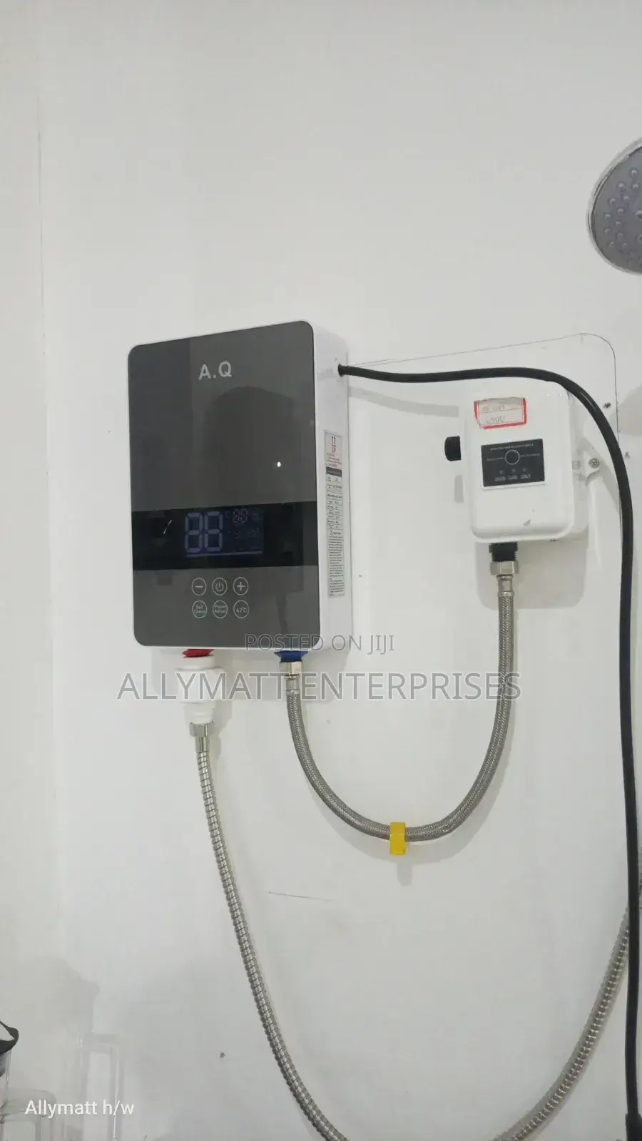 Instant Water Heater With Booster Pump