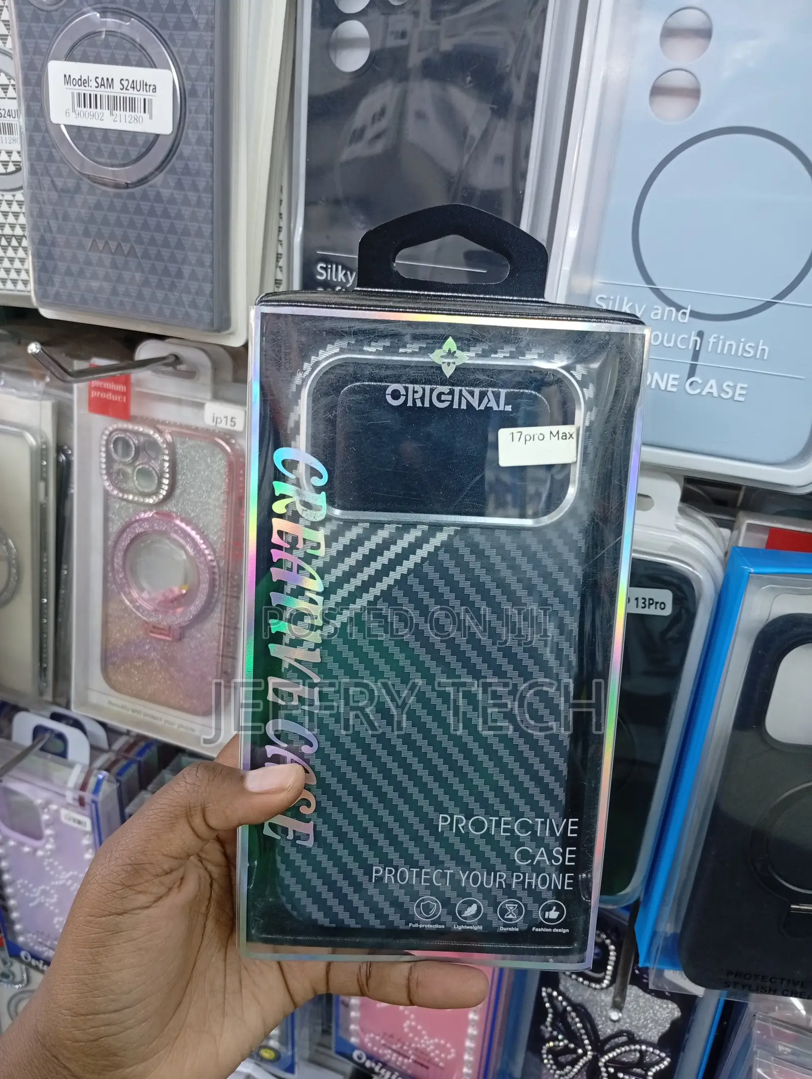 iPhone 17 Pro Max Aramid Fiber Texturing Cover