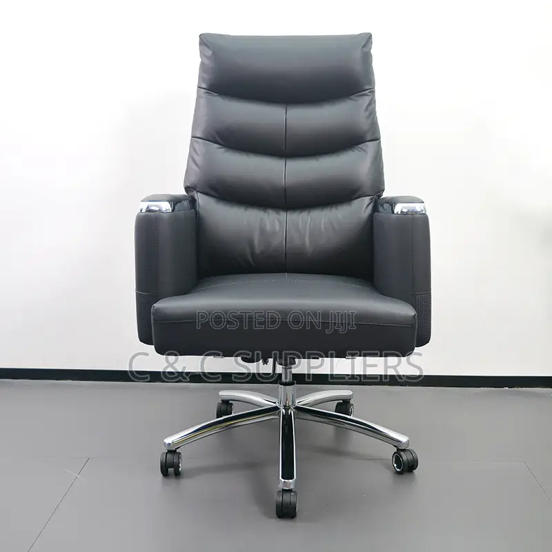 Office Black Leather Chair