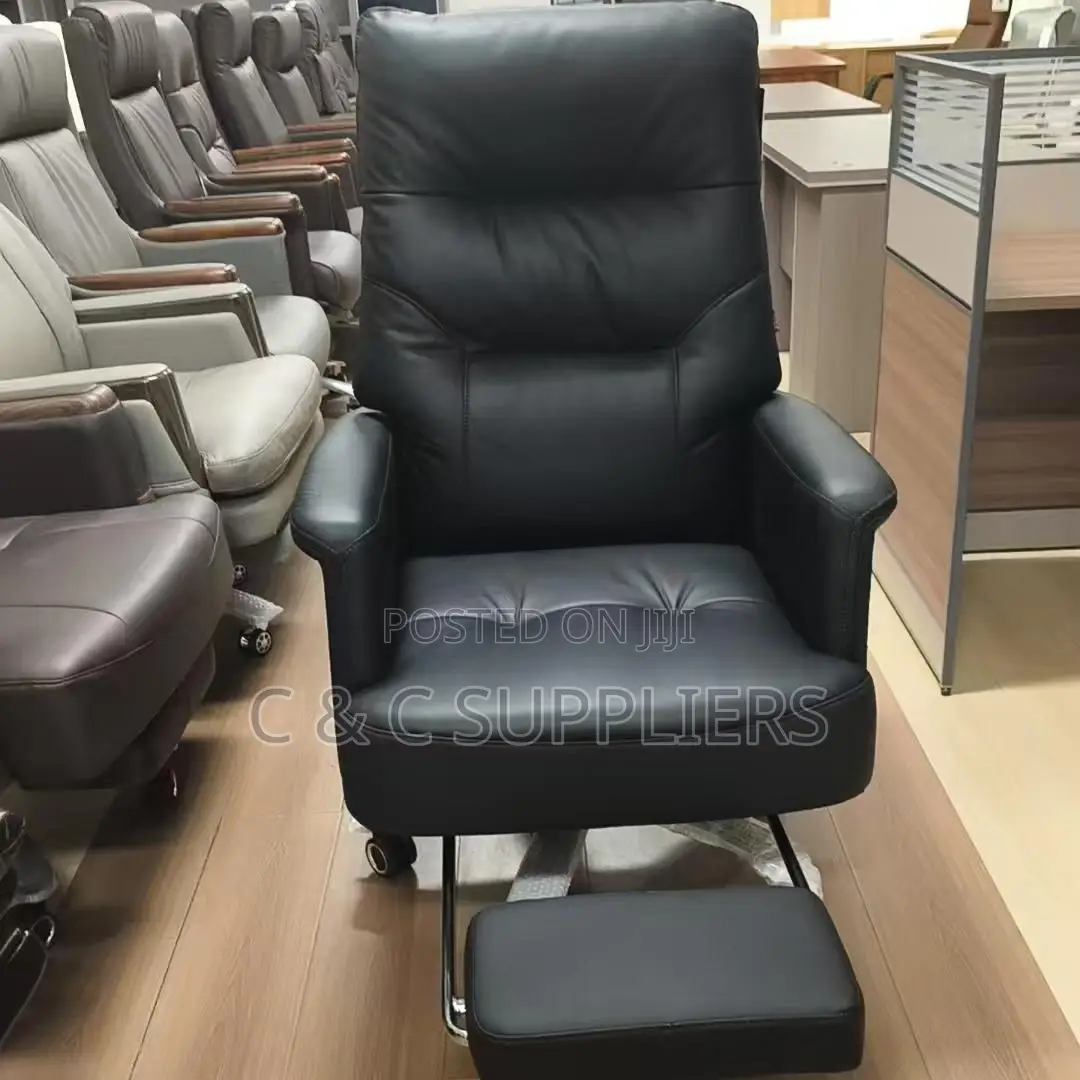 Office Black Leather Chair