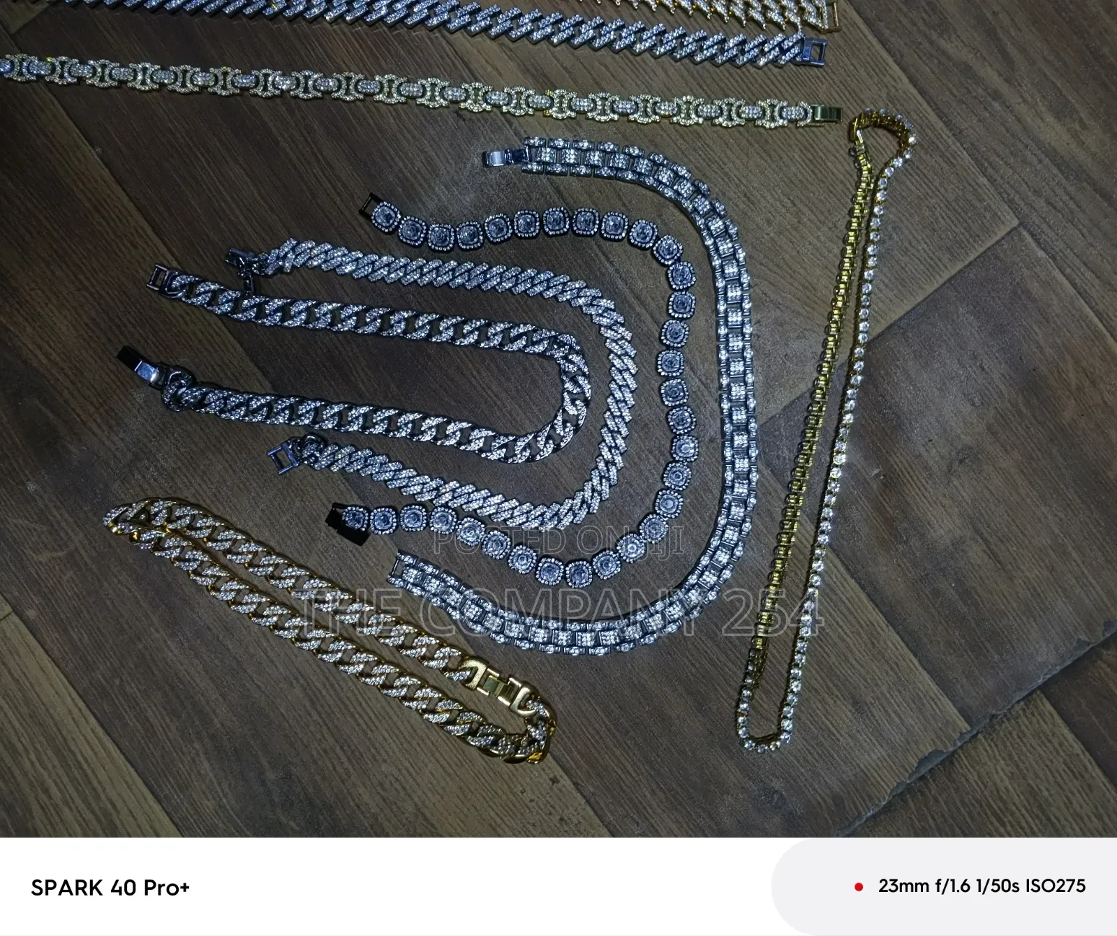 Hip Hop Iced Diamond Silver,Gold Unisex Chains Available