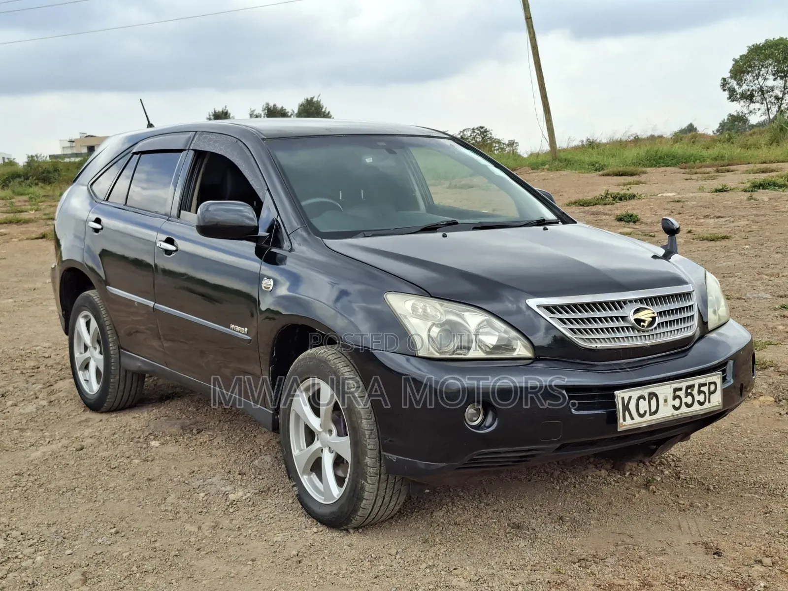 Toyota Harrier 2008 Black