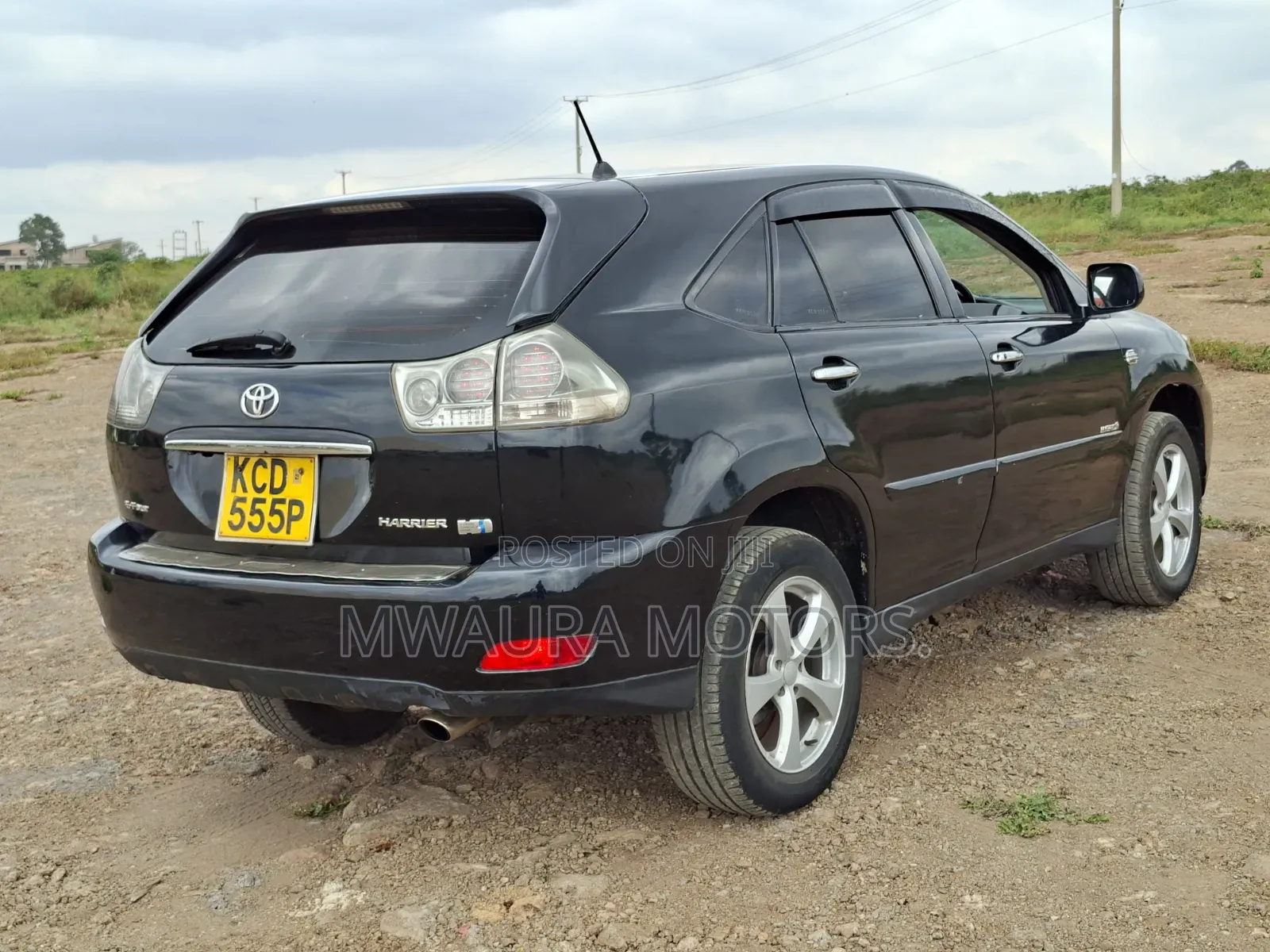 Toyota Harrier 2008 Black