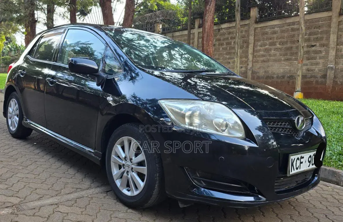 Toyota Auris 2009 Black