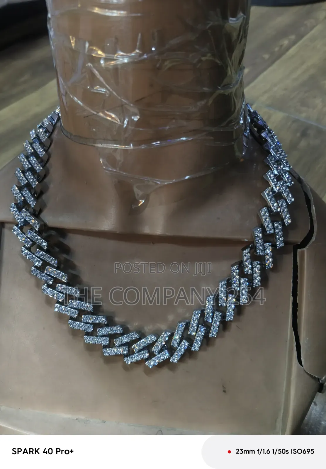 Quality Casual Hip Hop Coated Iced Silver Gold Neck Chains