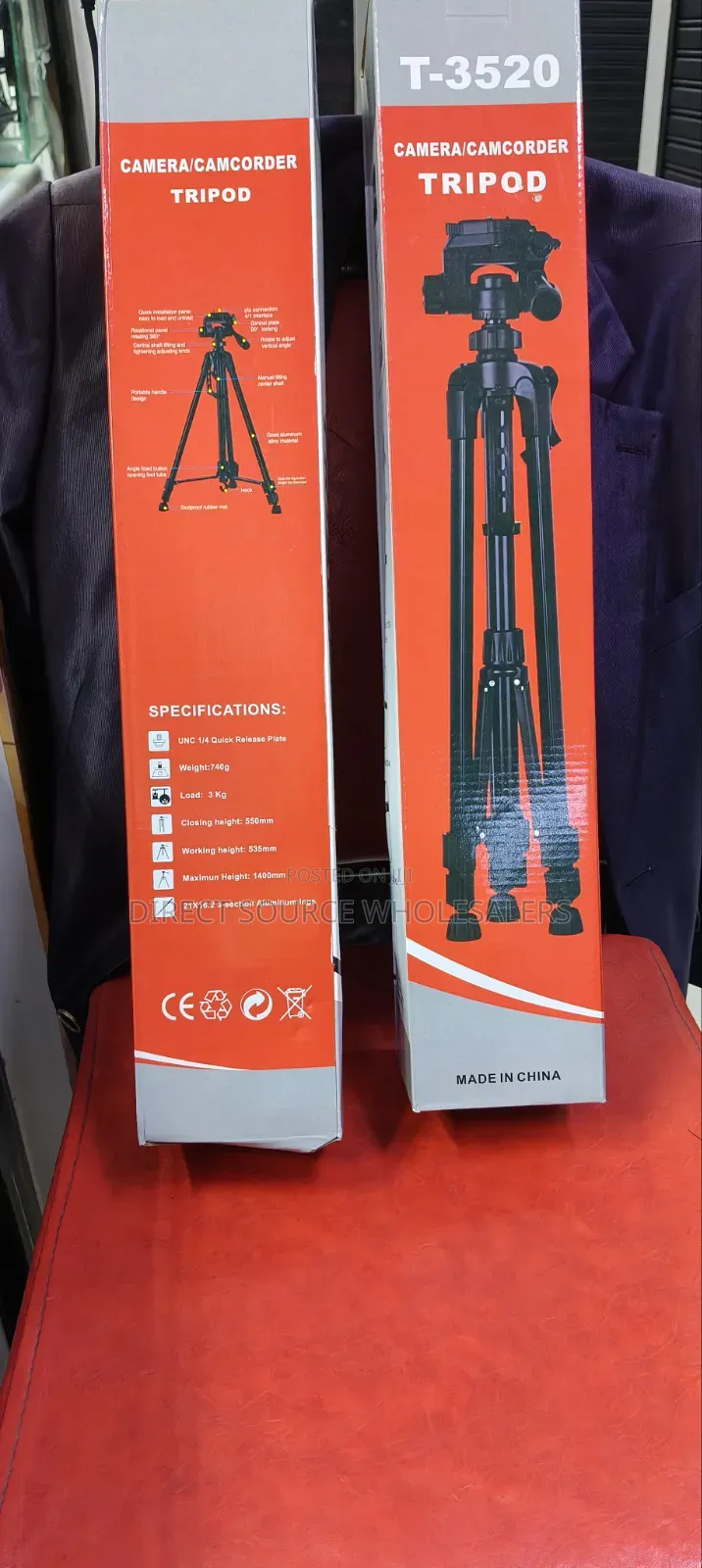 Weifeng Wt-3520 Professional Camera Tripod Stand