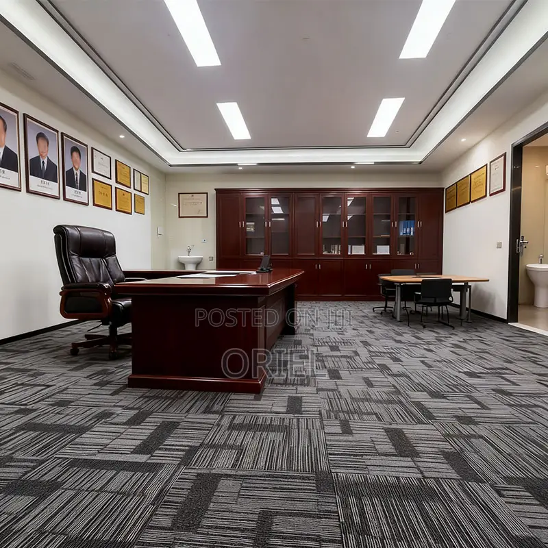 Office Desk : 1.8m Mahogany Executive Office Table