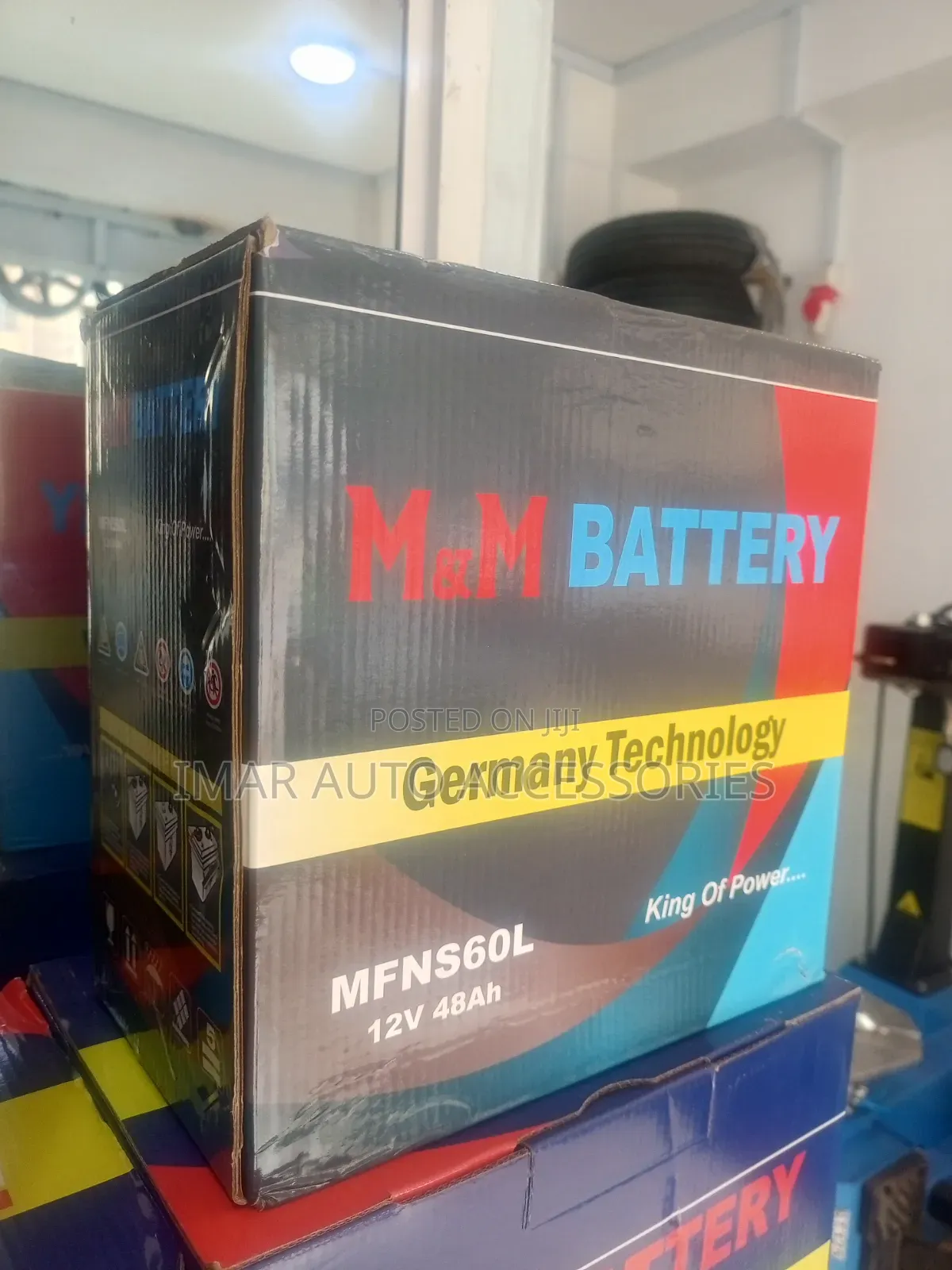 Ns60 M M Car Battery – Reliable Automotive Battery in Kenya