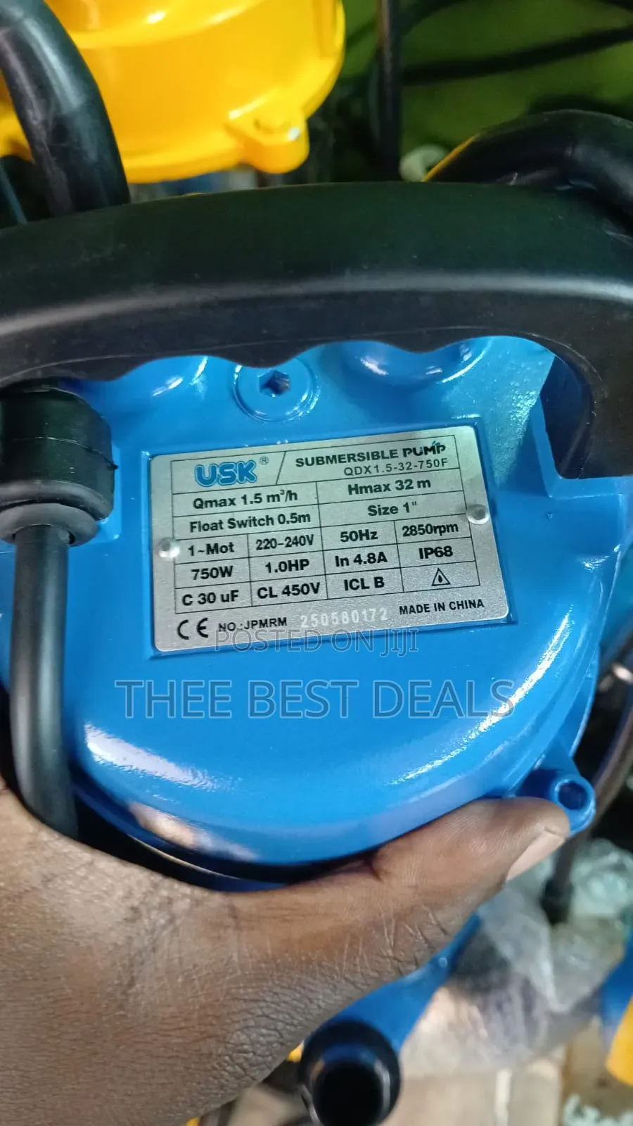 1.0hp Usk Submersible Waterpump