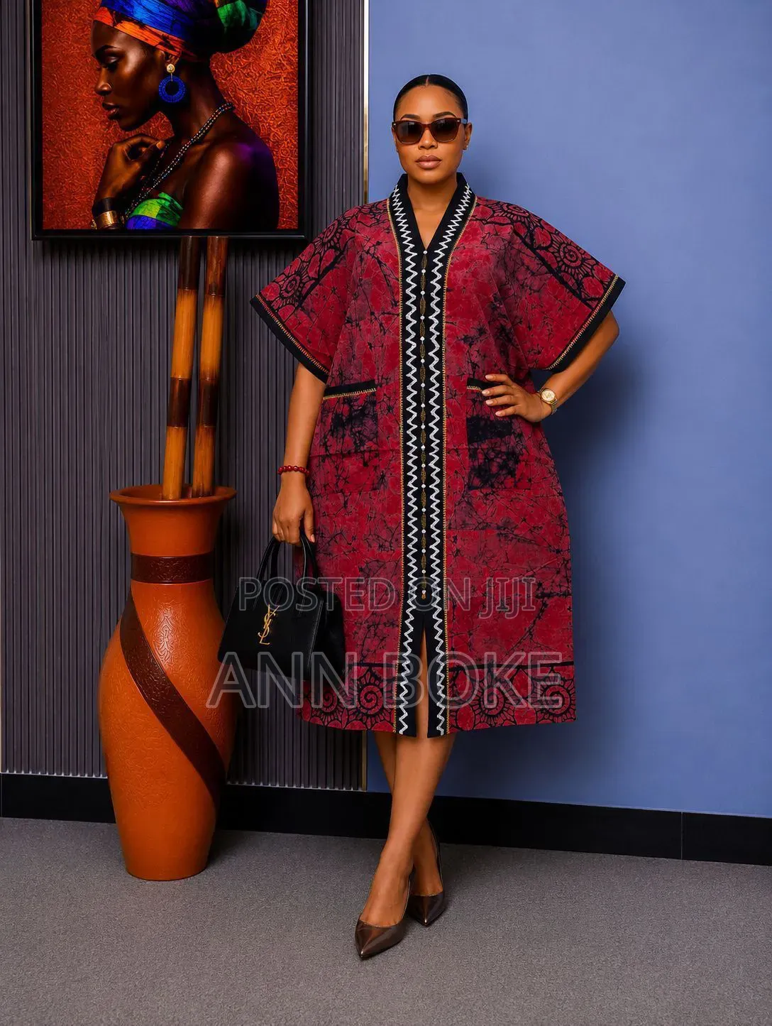 Cute Dress Kitenge Free Wear
Cotton