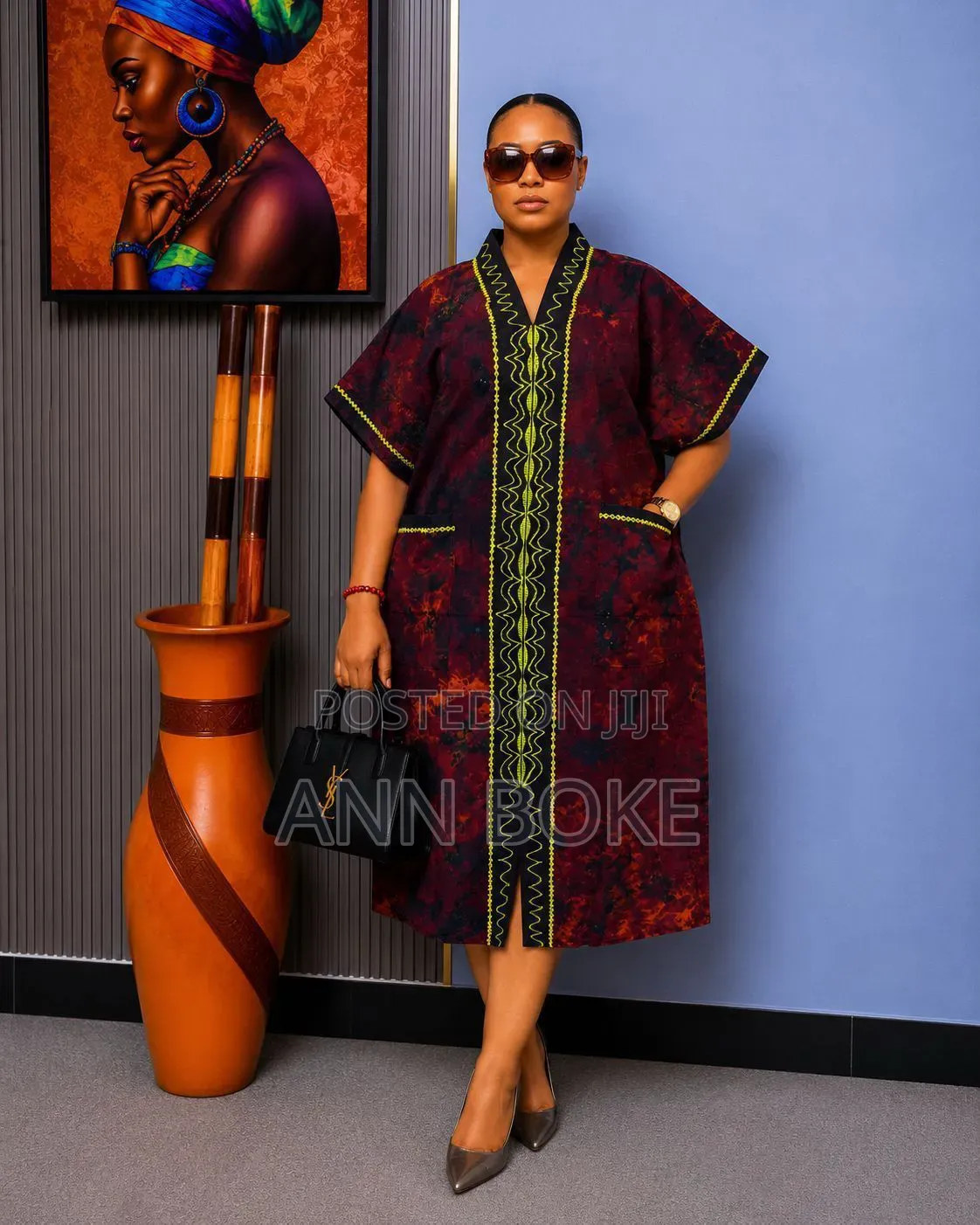 Cute Dress Kitenge Free Wear
Cotton