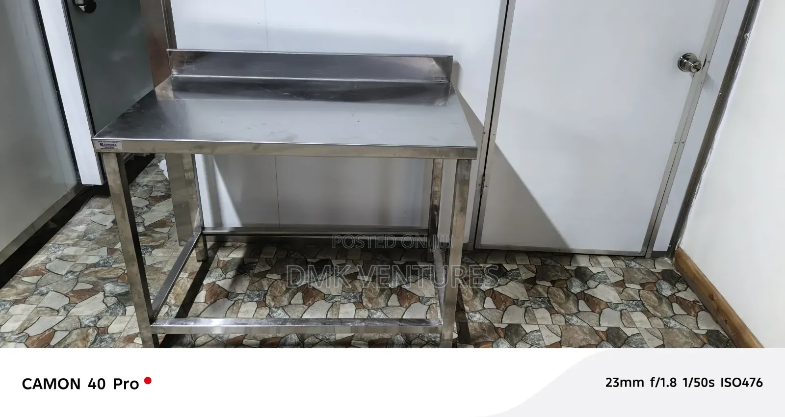 DMK Stainless Steel Working Table Top