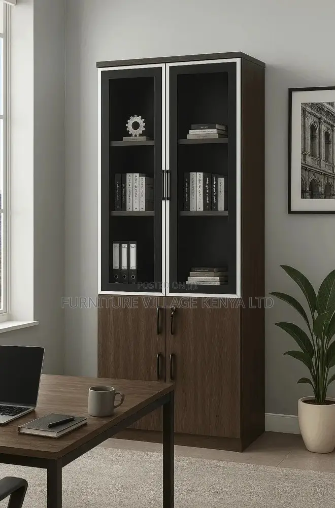 Executive 2-Door Wooden Cabinet
