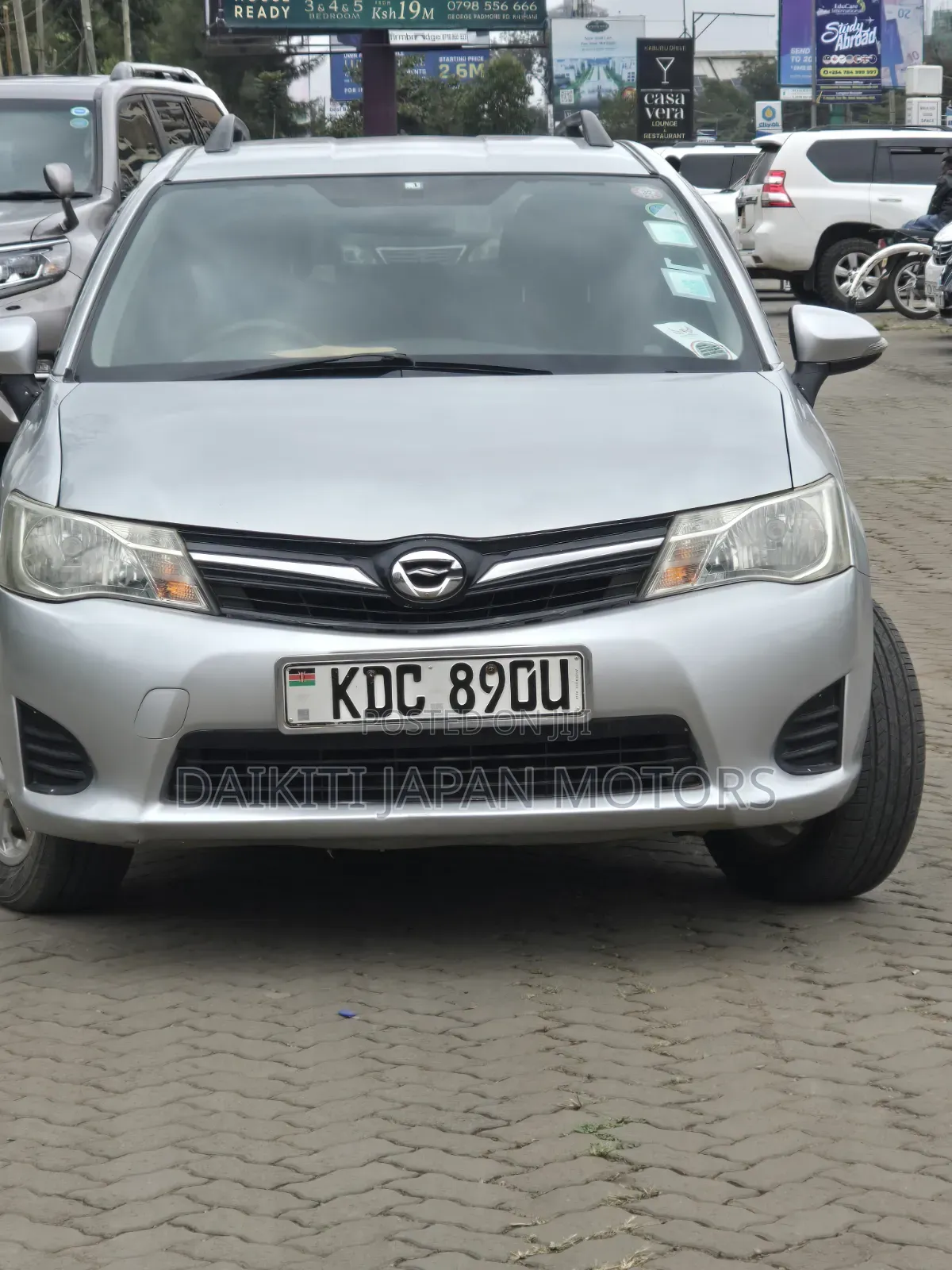 Toyota Corolla Fielder 2015 Silver