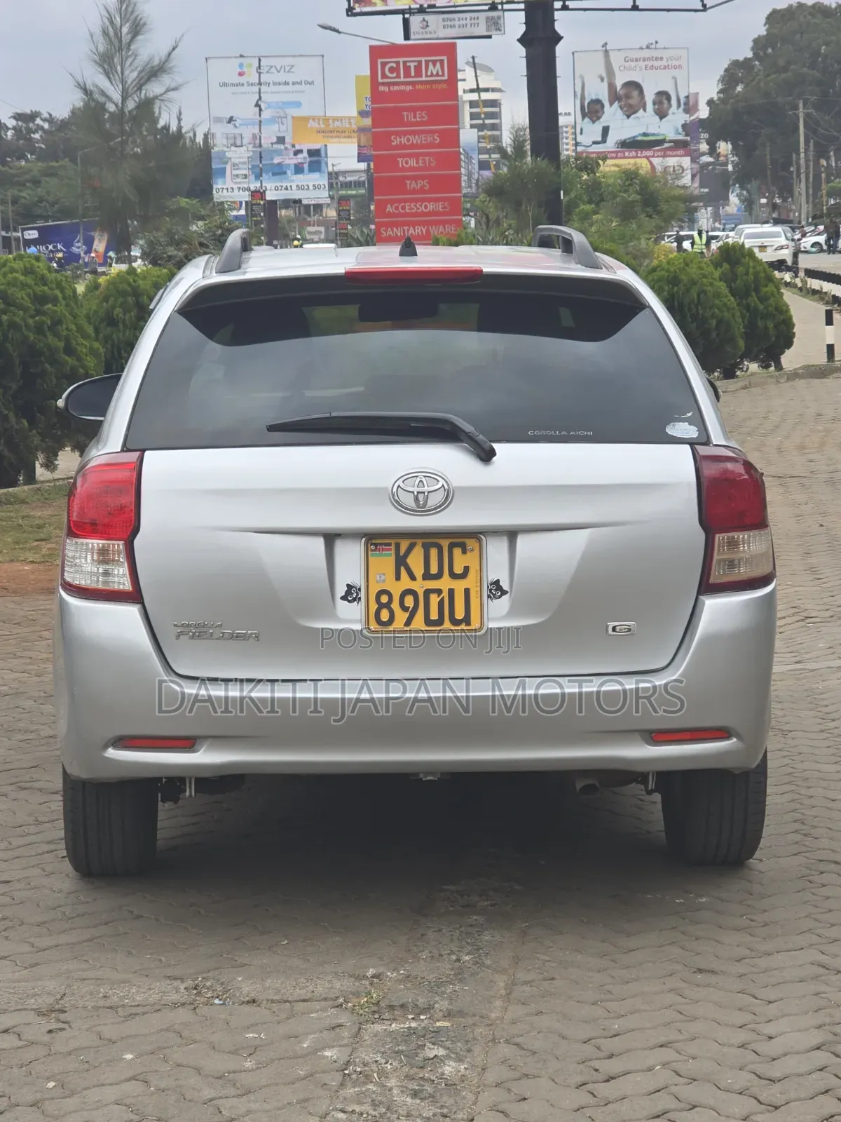 Toyota Corolla Fielder 2015 Silver