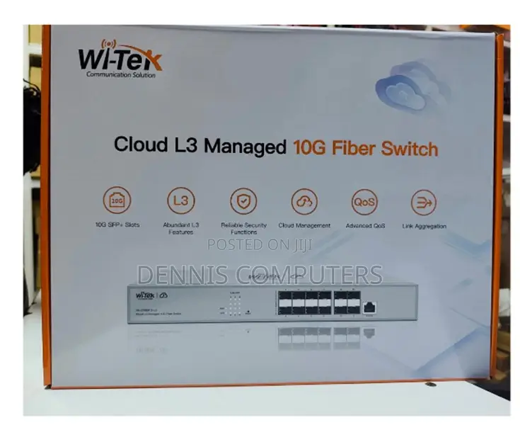 Wi-Tek Cloud L3 Managed 10g Fiber Switch