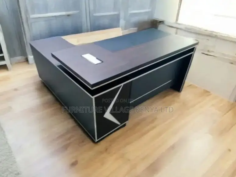 5.90551ft Executive L-Shaped Office Desk