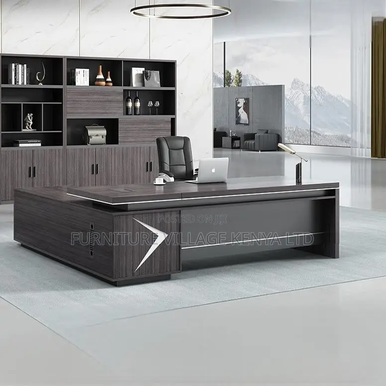 5.90551ft Executive L-Shaped Office Desk