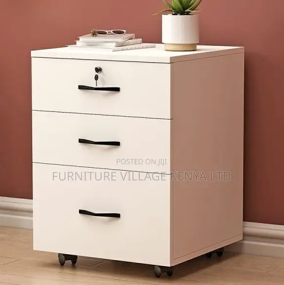 3-Drawer Lockable Pedestal Cabinet