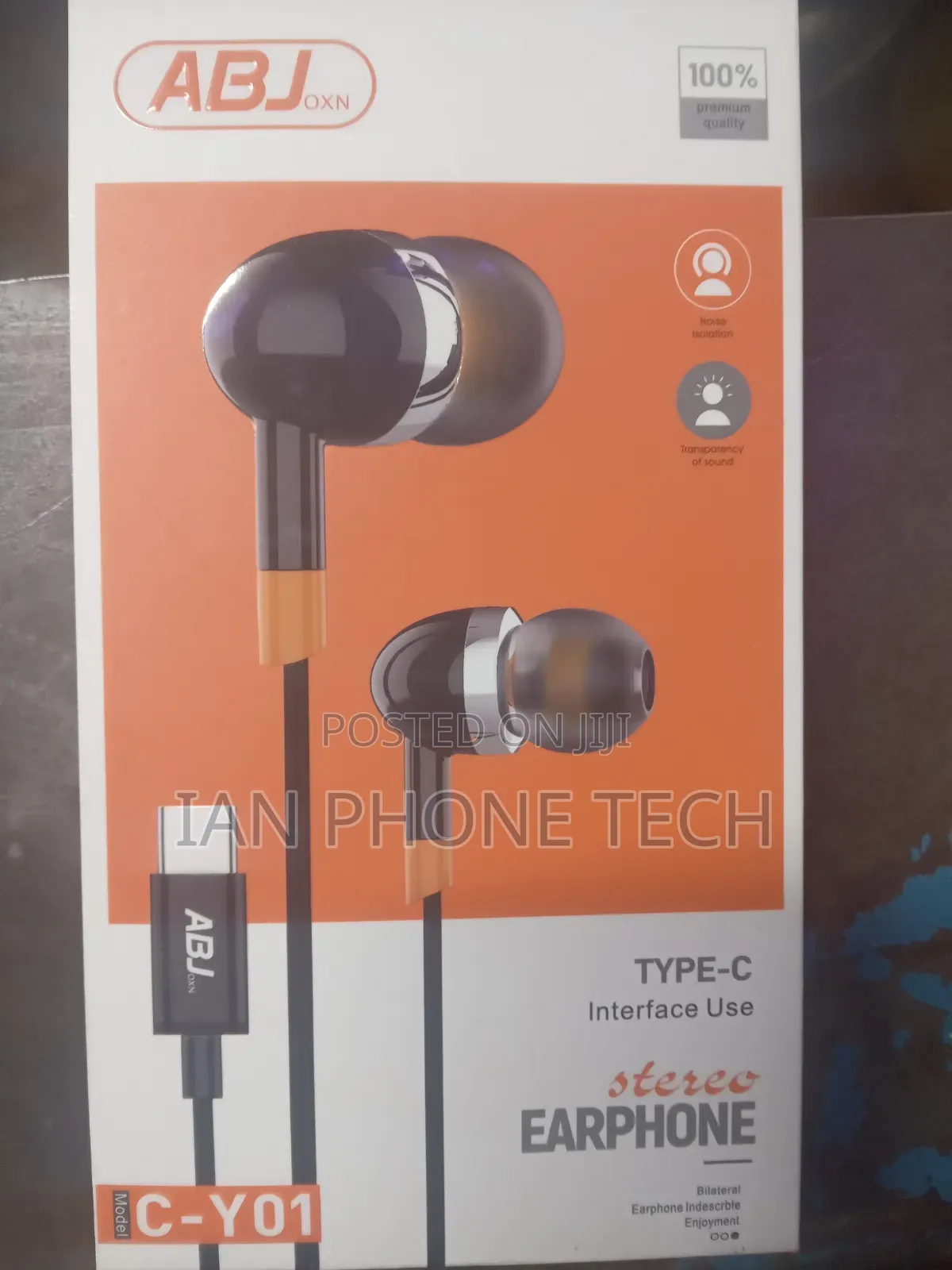 Abjoxn Type C Earphones