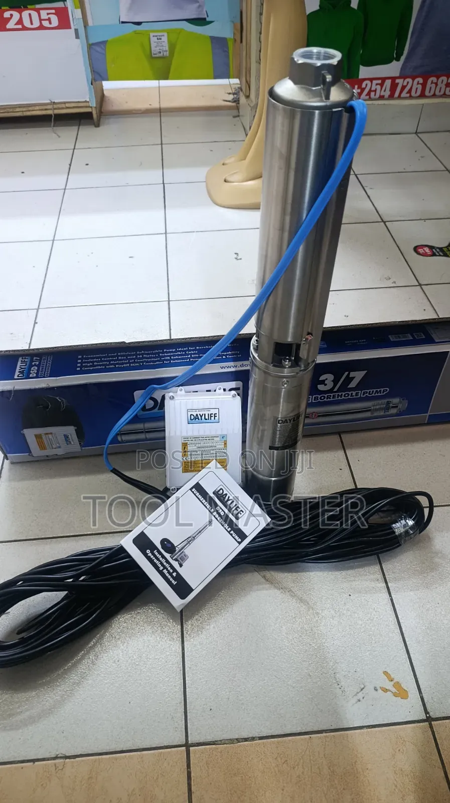 Dayliff Electric Dsd3/7 Submersible/DSD 3/7with Control Box Water Pump