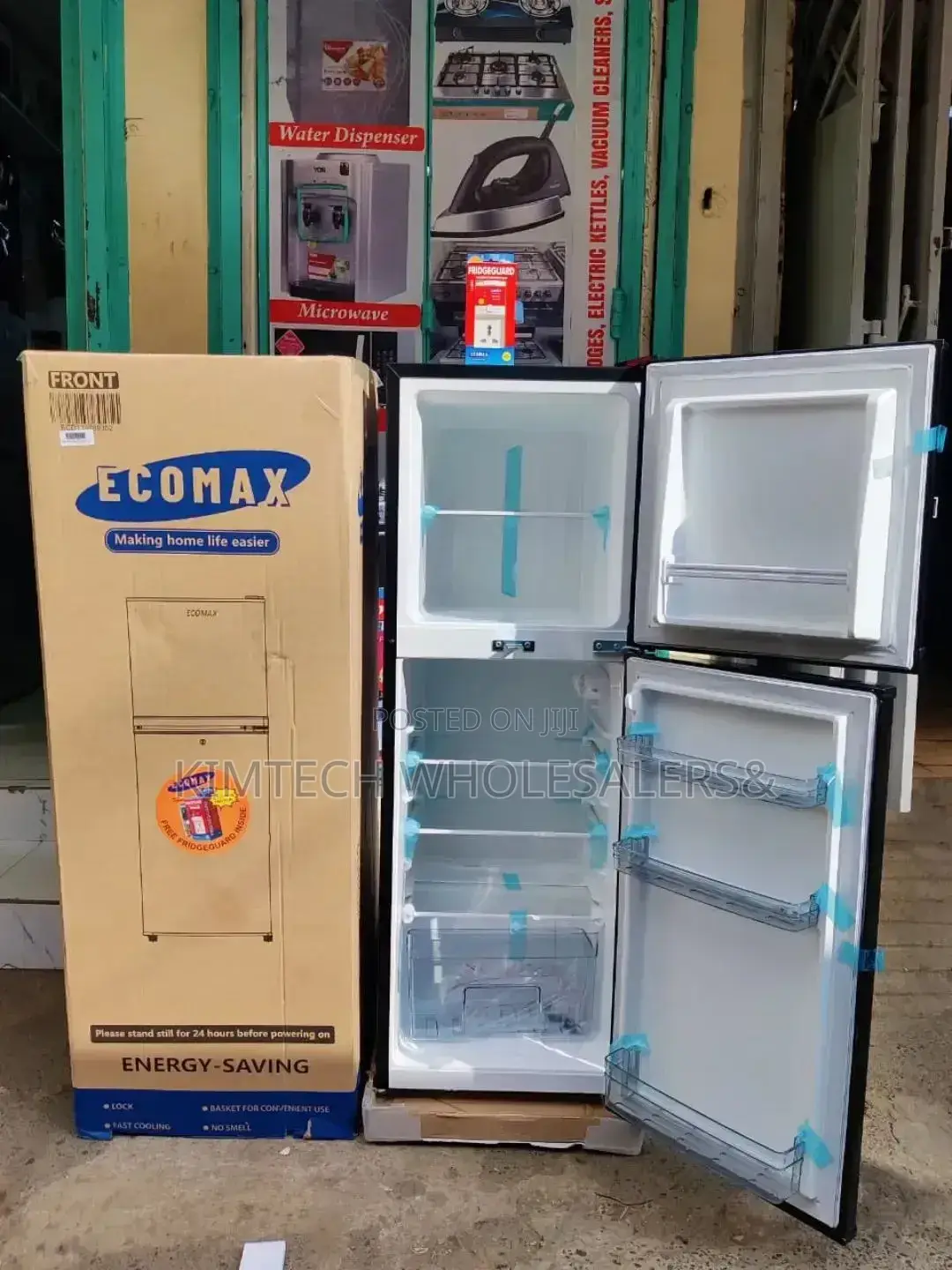 Ecomax 138 Litres Double Door Fridge