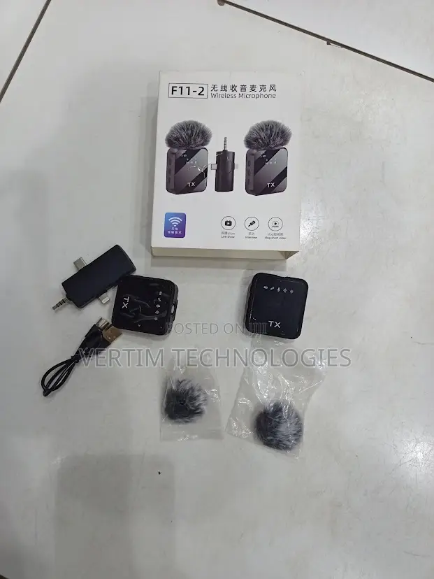 F11 Compact Wireless Lavalier Microphone System