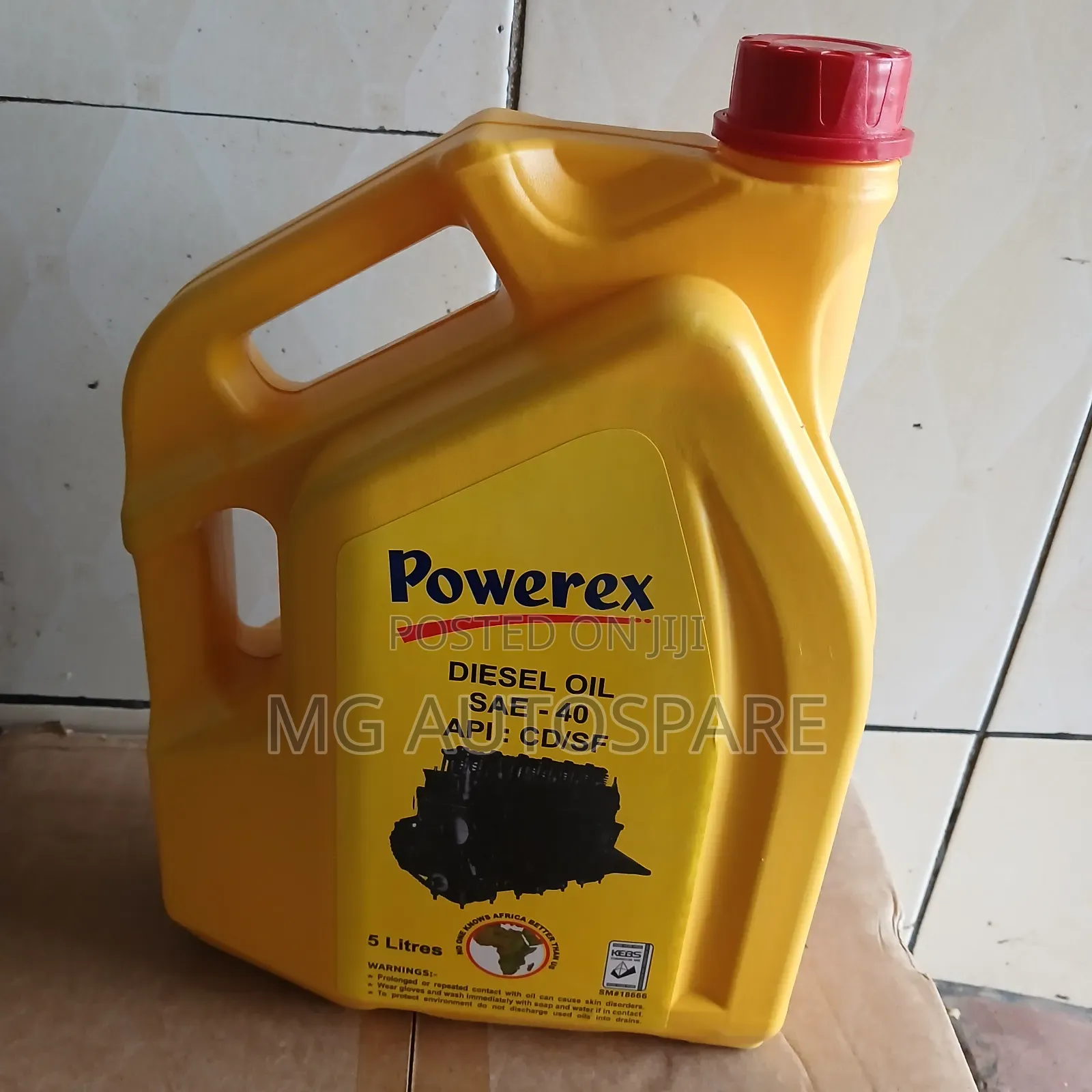 Diesel Oil Sae 40 5liters
