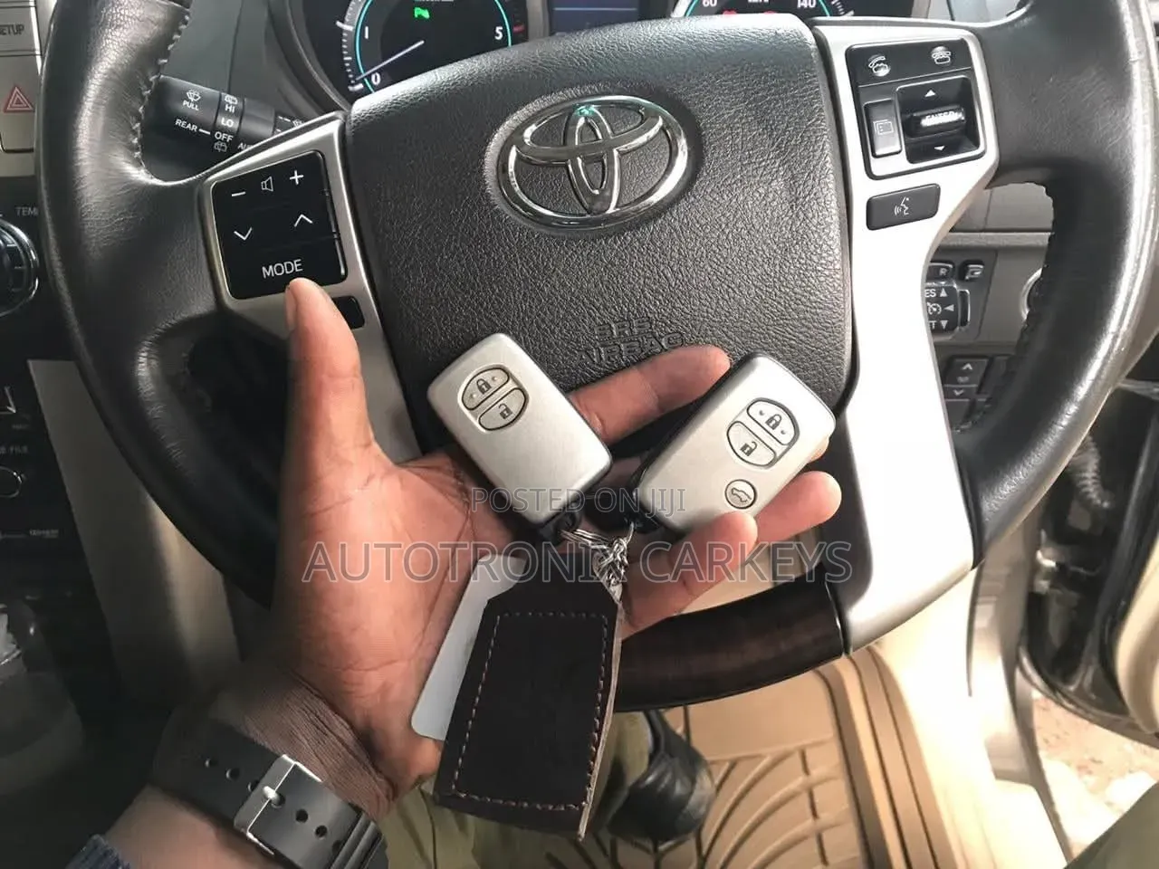 Prado Spare Car Keys and Replacement