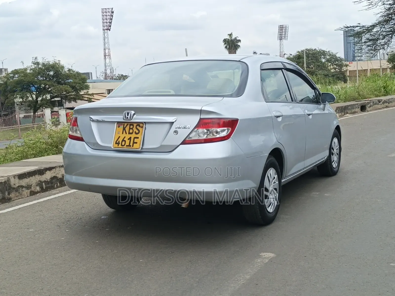 Honda Fit Aria 2006 Silver