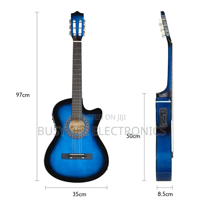 Level 38 Inch Basswood Classical Guitar Suit Built in 7545r Eq Guitar