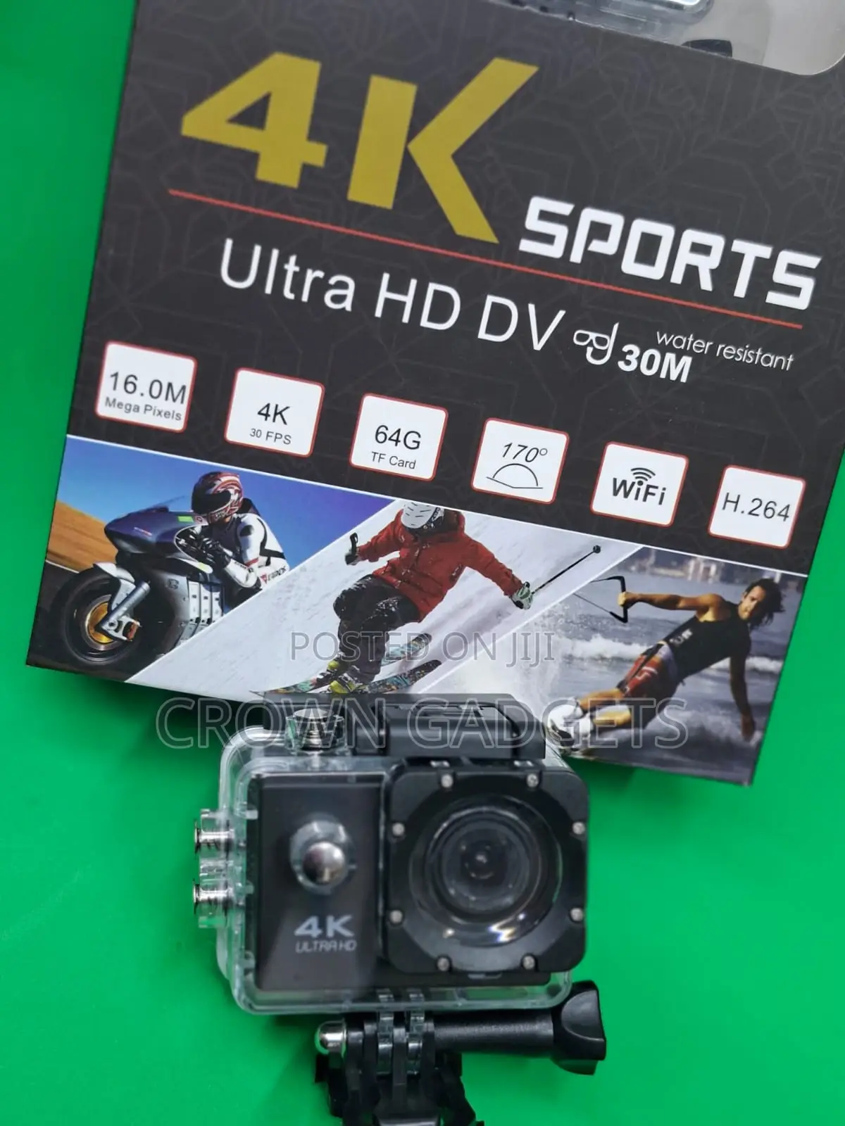 Ultra Hd Action Camera Wifi Waterproof Sports Dv 30m