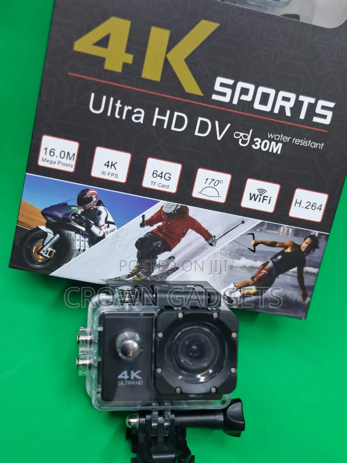 Ultra Hd Action Camera Wifi Waterproof Sports Dv 30m