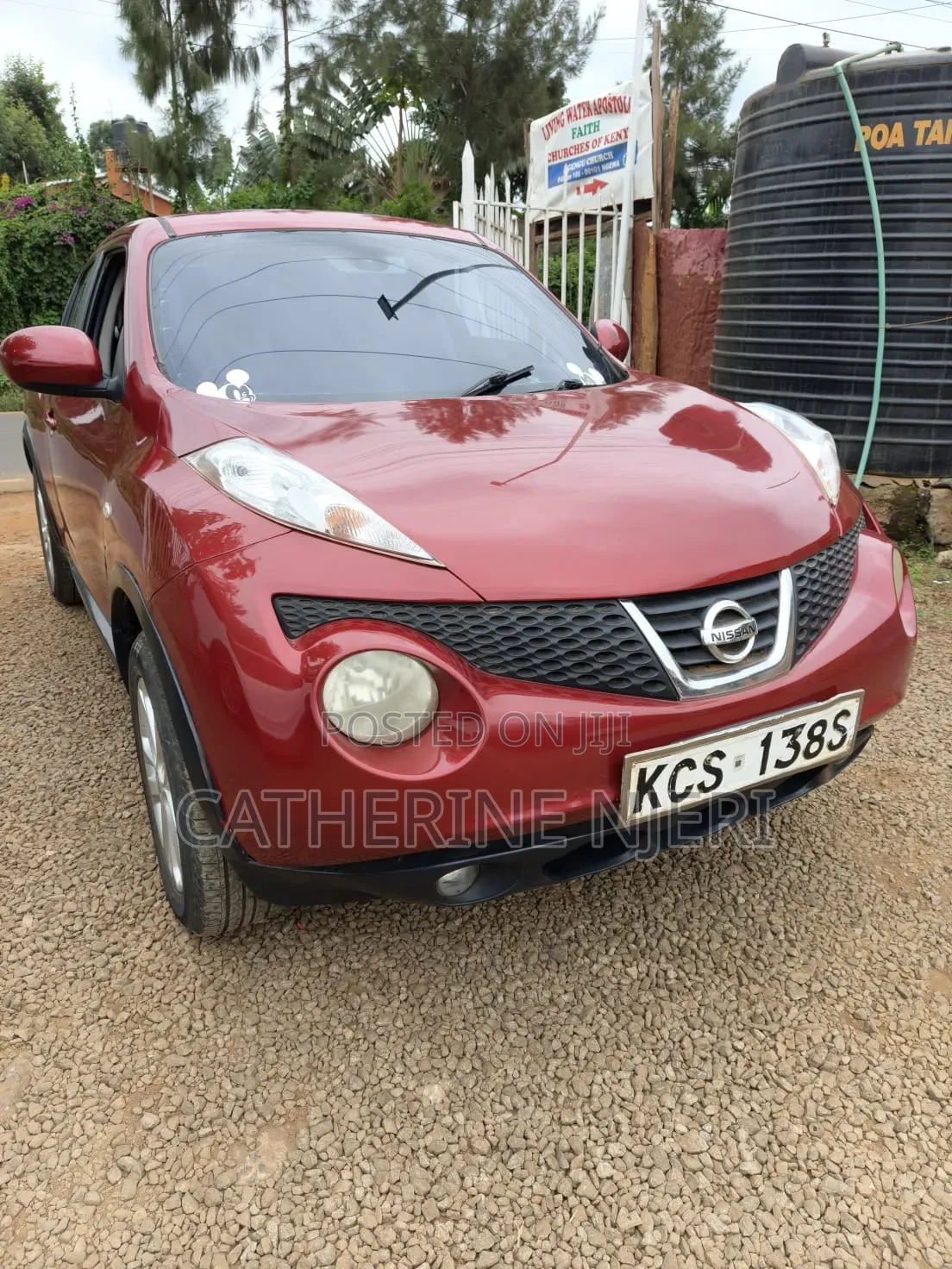 Nissan Juke 2013 Red