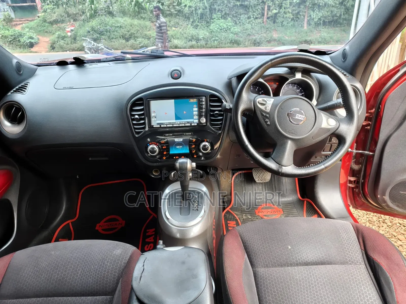 Nissan Juke 2013 Red