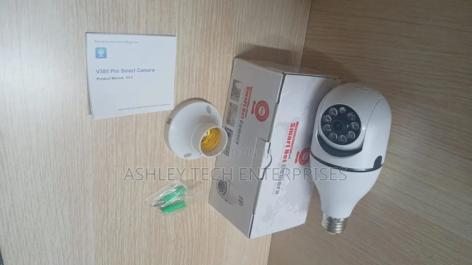 High-performance V380 Wifi Single Lens Bulb Cctv Camera