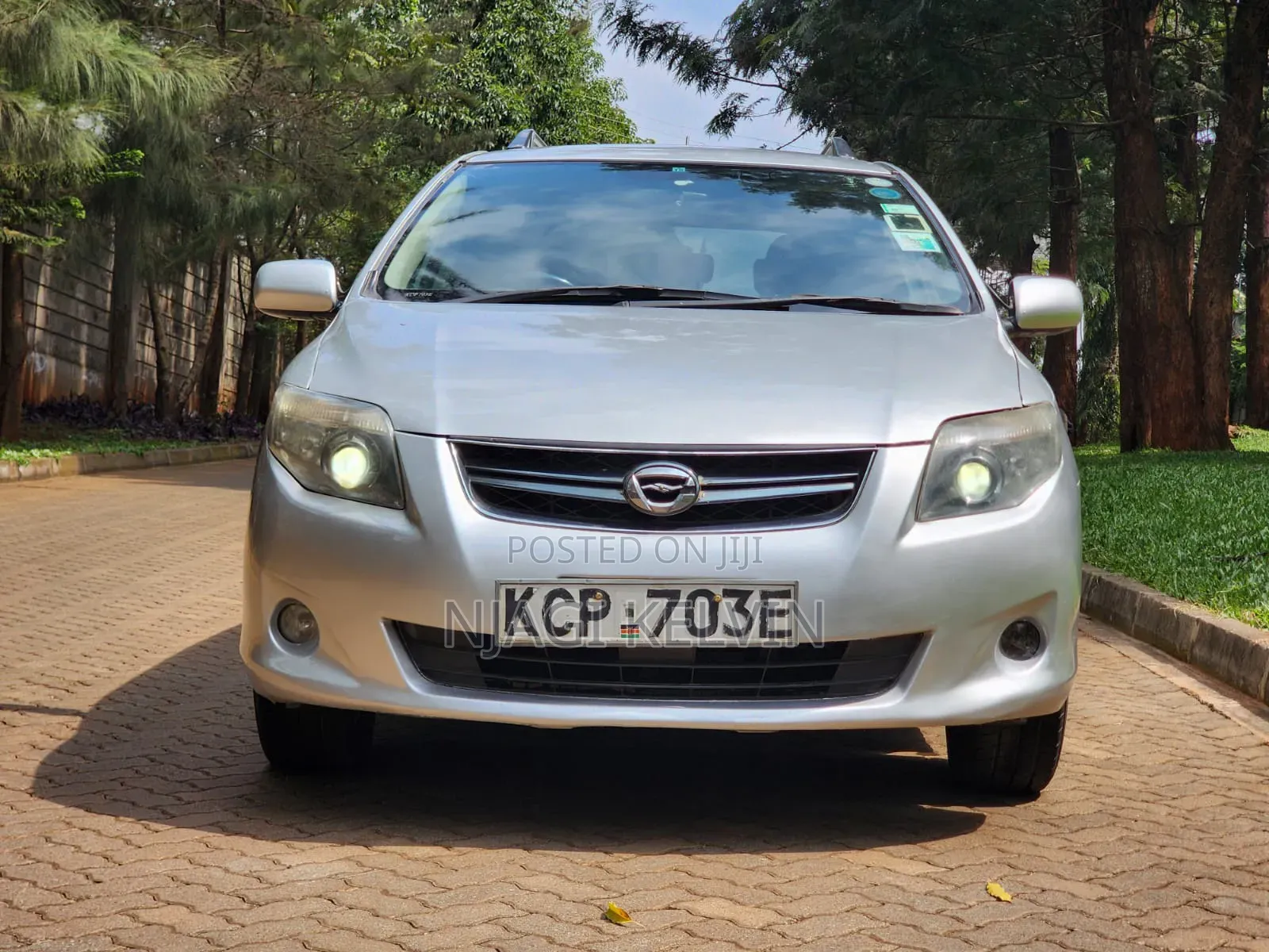 Toyota Corolla Fielder 2011 Silver