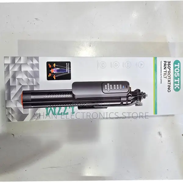 T05 1.77m Tripod Stand With a Wireless Bluetooth Remote