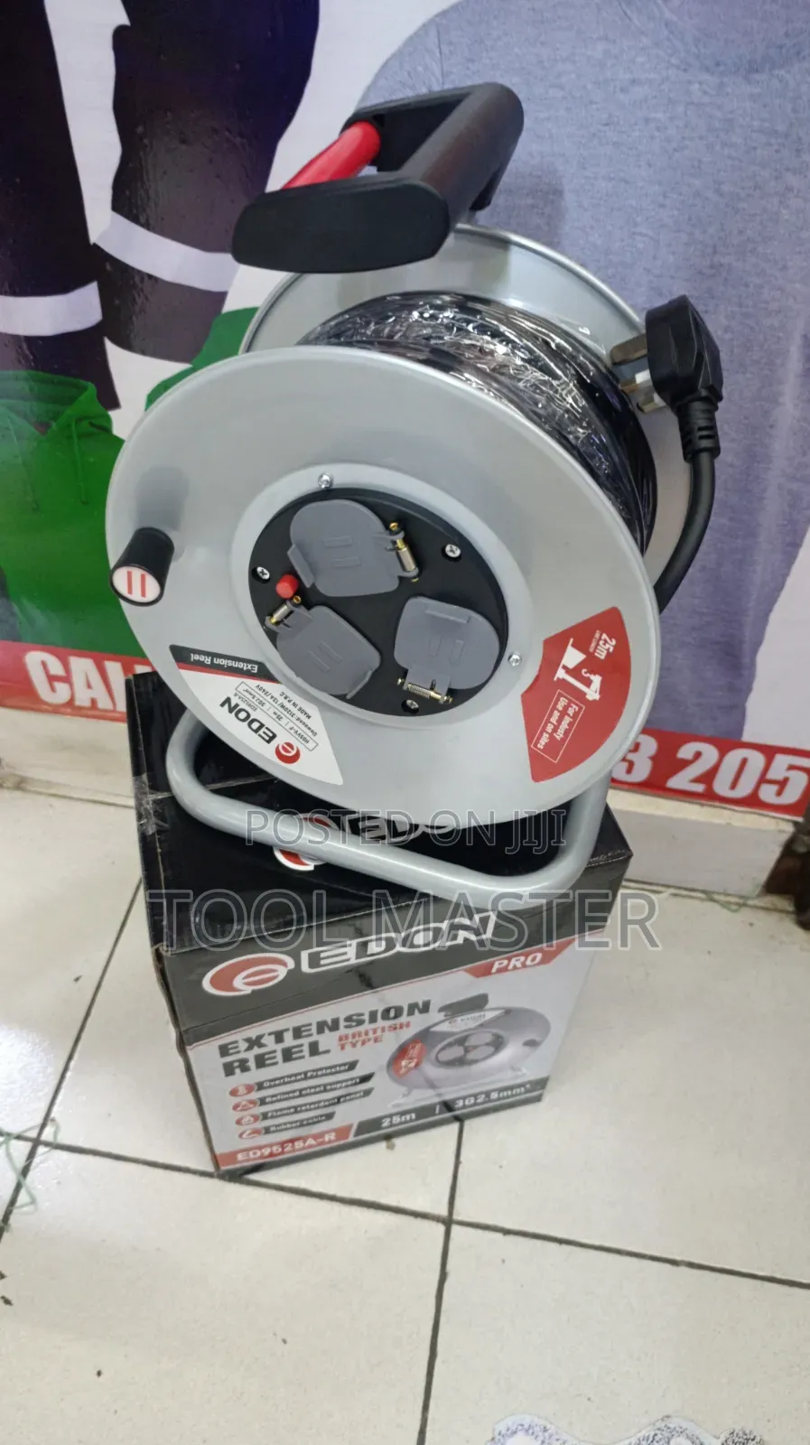 25m 2.5mm Edon Extetion Cable Reel/25m Edon Electric Cable