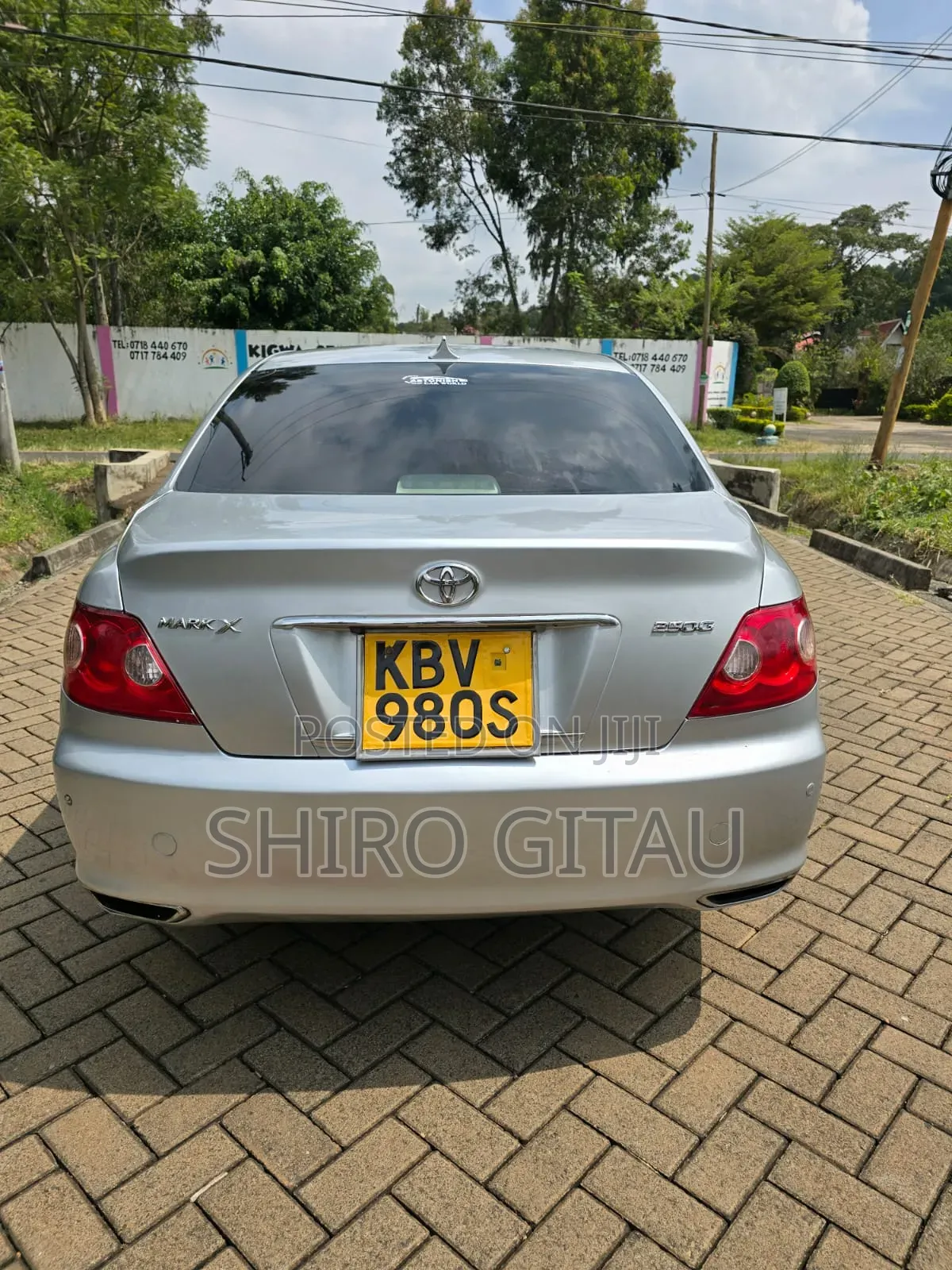 Toyota Mark X 2006 Silver