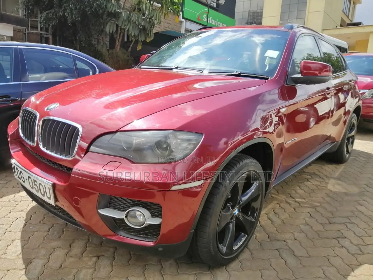 BMW X6 xDrive 30d 2009 Red