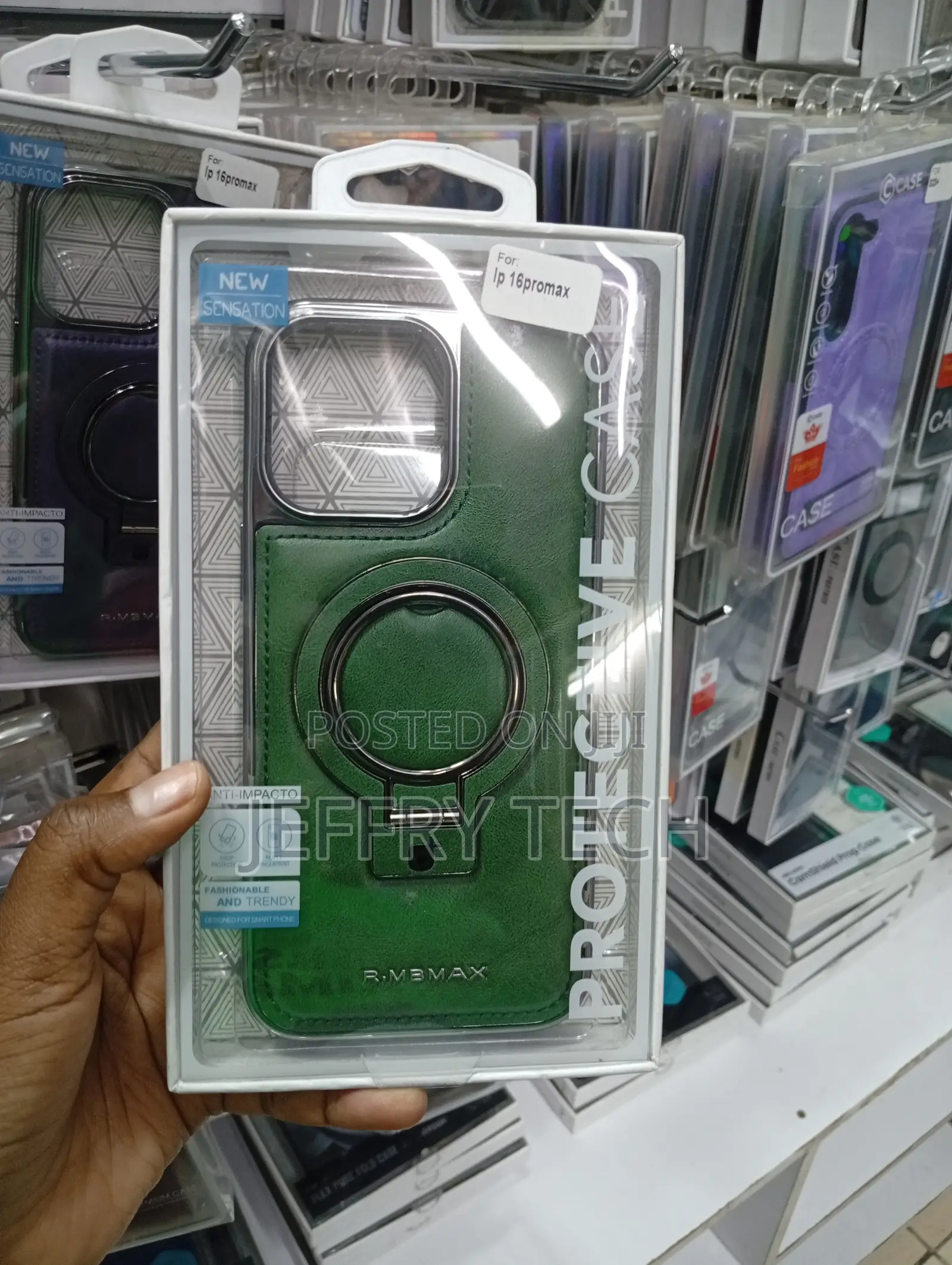 iPhone 16 Pro Max Premium Business-Style Smartphone Cover