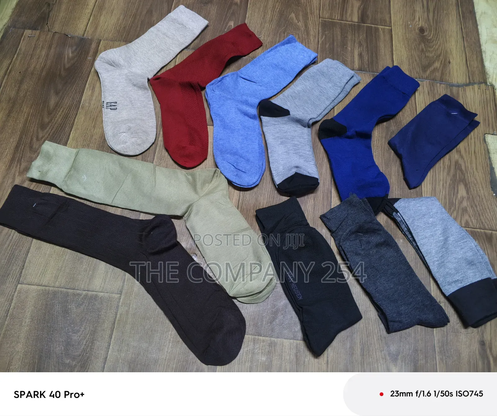 Quality Men Plain Casual Cotton Sock Available