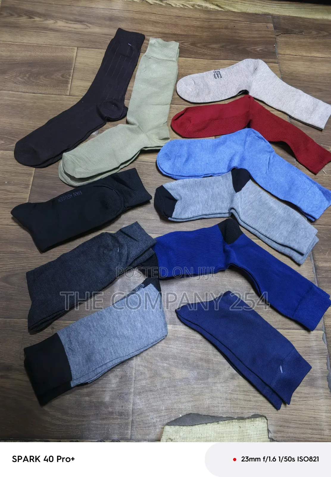 Quality Men Plain Casual Cotton Sock Available