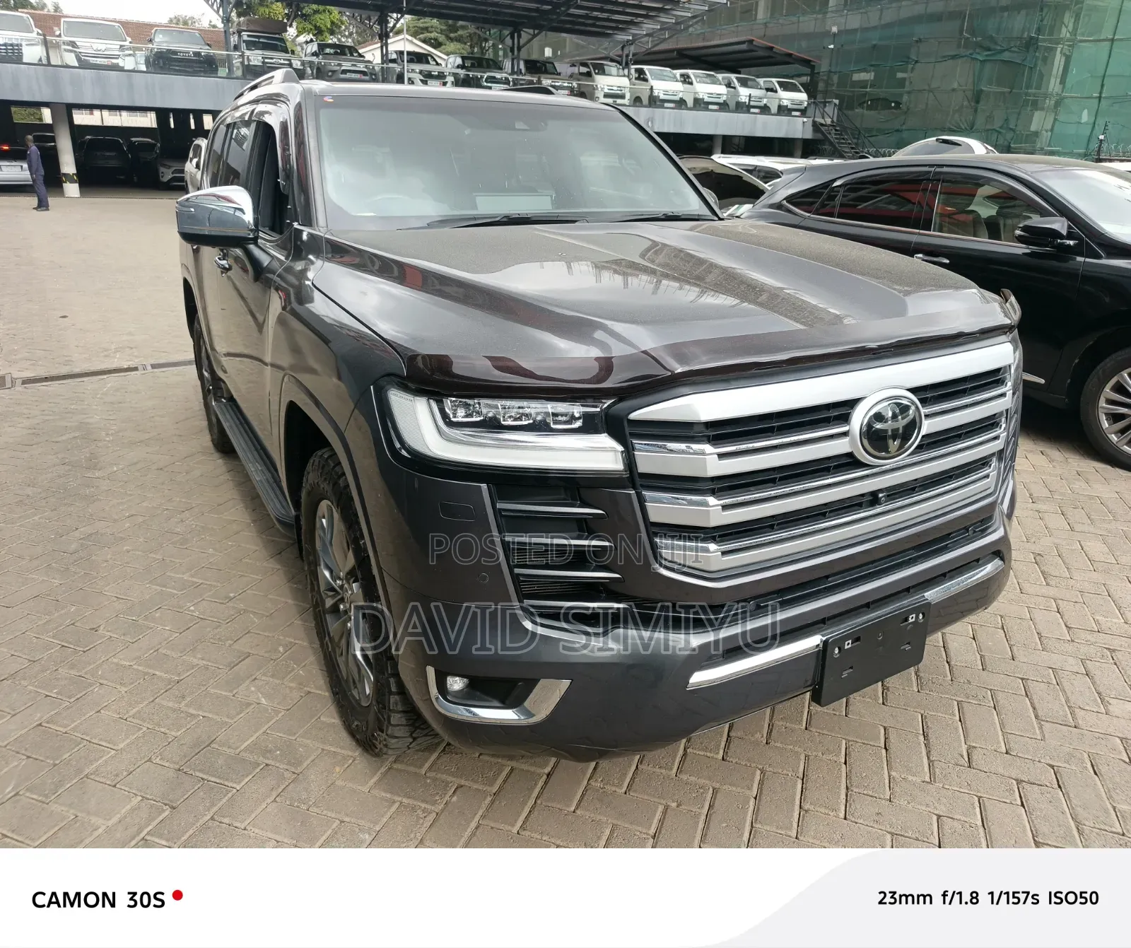Toyota Land Cruiser 2021 Gray